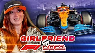 Teaching my Girlfriend how to drive on F1 2021