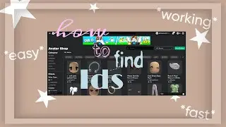 How to Find Id Codes |*working*| (only for pc)