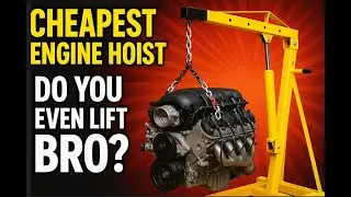 CHEAP CHINESE ENGINE HOIST - LIFT TESTED