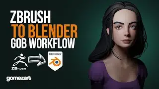 Zbrush to BlenderWorkflow - No UV's No retopo - 2023 Updated