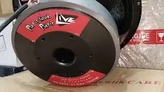 Live pro-151200pa 15inch 1200w speaker 🔊 Low freq