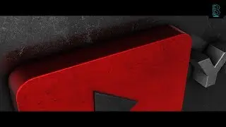 After Effect | Element 3D | YouTube Logo Intro Animation