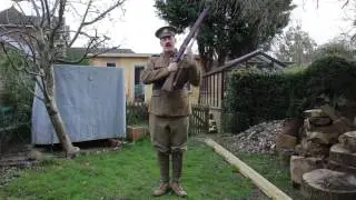 British WW1 Drill Instruction - Living History