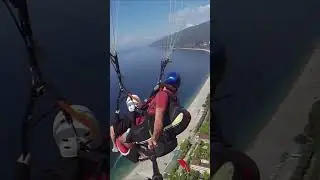 Полет на параплане в Абхазии, Гагра