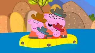 Peppa Pig Goes On A Water Raft Ride 🐷 🌊 Adventures With Peppa Pig