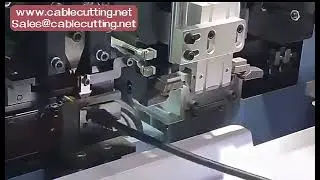 Multi Conductor Cable And Ribbon Cable Stripping And Terminal Pressing Machine
