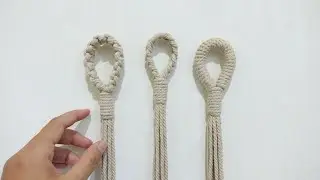 DIY Macrame Plant Hanger Without Ring | Plant Hanger  With No Ring