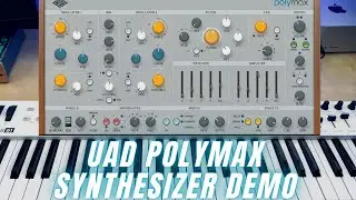UAD PolyMAX Synthesizer Demo