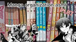 Manga organization asmr 🎋// Setup// Manga collection tiktoks pt.87📕📚
