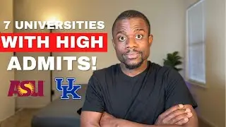 7 Top US Universities with High Acceptance Rates (Above 88%!!!)