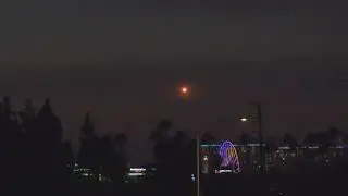 luzes no céu