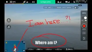 Getting lost over open sea on a long range flight with my Phantom 4