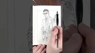 Menswear Sketchbook 4.07. Caroline Murat Menswear -hint of Italian vibes. #art #menswear