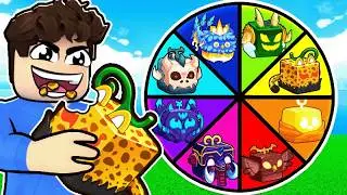RANDOM BEAST FRUITS ONLY Challenge In Blox Fruits!