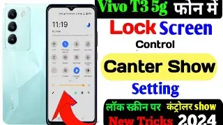 Vivo t3 5g lock screen control canter show setting, how to show lock screen control canter vivo t3