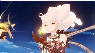 The Aether Introduction Cutscene 60FPS HD Genshin Impact
