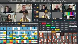 Create Multiple NDI Outputs from Zoom, Skype, Meet | Use NDI ROI Software for Live Broadcast