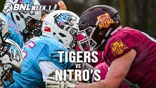 Brussels Tigers @ Kasteel Nitro's (BNL Week 1, 2024)
