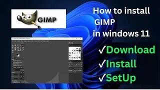 How to download and install GIMP on Windows 11