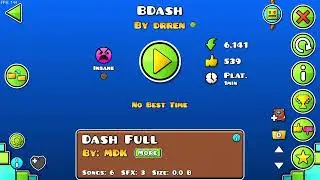 THIS IS IN GD?! | Beating BDash in 10 Minutes | Geometry Dash