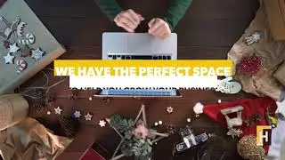 Christmas Greetings! Rent an Office Space or a Meeting Room at HUDDLESPACE