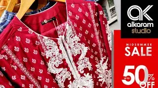 Alkaram Sale 2021 | 50% off  | 2021 Dress Designs | Desi Clothes Online