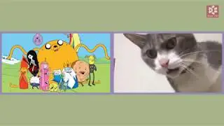 Cats Meowing ADVENTURE TIME INTRO (A cappella)