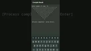 c++ program for Inverted Full Pyramid Using *