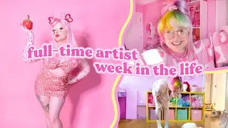 Week in My Life Vlog 💕 Indie Designer Work From Home ✨