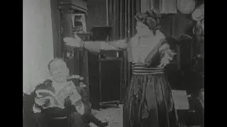 FOXTROT FINESSE (1915)- Mr. and Mrs. Sidney Drew, Ethel Lee