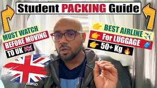 Best Packing Guide for International Students Moving to UK 🇬🇧