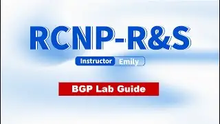 Ruijie Training | RCNP RS Lab | BGP Lab