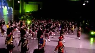 Massed Pipes & Drums Scotland the Brave