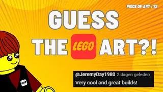 LEGO speed build : guess the ART  : piece of art 72  #lego #legoaddict #legoart #speedbuild #legos