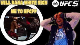 🔥 Dana White's Next UFC Star? My Electrifying UFC 5 Career Debut! | Episode 1: Getting Signed To UFC