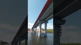 Новый мост через Волгу в Татарстане (трасса М 12)