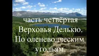 Верховья Делькю. По оленеводческим угодьям. Часть 4 - укороченная.