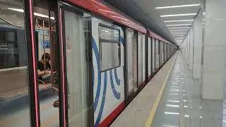 электропоезд 81-775 Москва 2020 Маршрут 51 На станции Каширская  // 5 августа 2023
