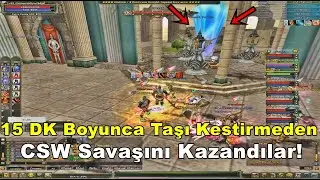 4TheCrew - Olympiada Taşı Hiç Kestirmeden Biten CSW Savaşı Yapmışlar :D | Knight Online