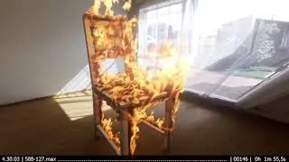 Chaos Phoenix - Burning Chair