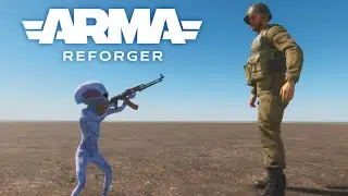 The CRAZIEST Server In Arma Reforger... (Alien Invasion)