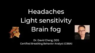 Headaches, brain fog, light sensitivity, chest pain and anxiety.