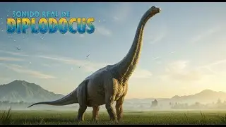 🦖 ¡Escucha el bramido del DIPLODOCUS! 🔊 Sonido de Dinosaurio Real