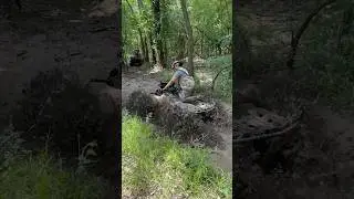 SHE MADE IT LOOK EASY #canam #canamoutlander #mudding #xmr #atv #shorts #short