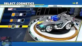 Shadow And Silver Watch Team Sonic Racing Customization