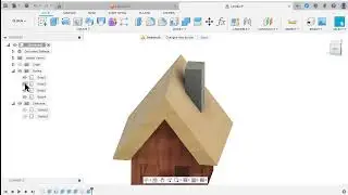Fusion 360. Избушка на курьих ножках.