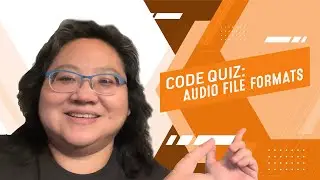 Coding for Beginners: Code Quiz #28— Audio File Formats
