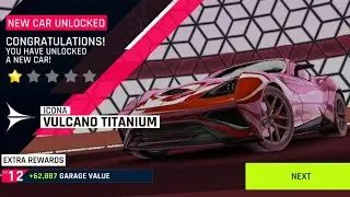 Asphalt 9 unlock Icona Vulcano Titanium
