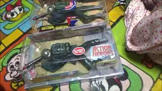 Vision Toys and Goldlok Toys Crawling Action Heroes and fighters U.S. Army Anti Tank Gunner