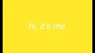 hi, i'm audrey